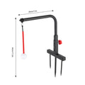 Golf Swing Trainer, Swing Practice Trainer Golf with Golf Ball & 3 Support Rods , Outdoor Hitting Training Aid for All Levels