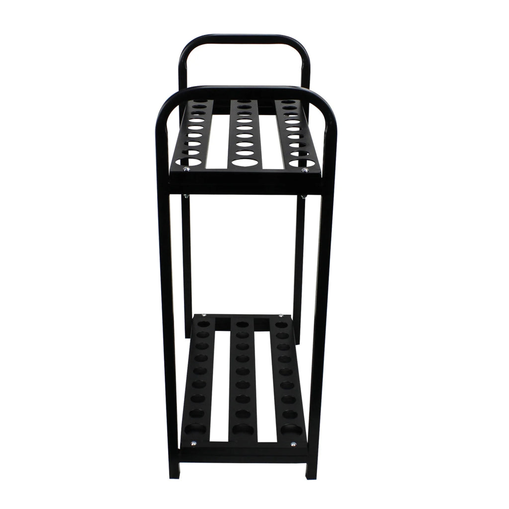 NEW Metal Golf Club Holder Organizer - 27 Club Display Rack, Durable Golf Shelf Stand for Storage and Wall Mount
