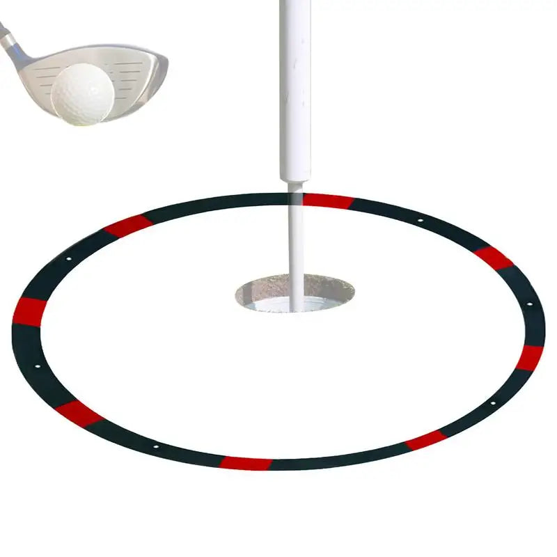 Golf Chipping Target Circles PE Golf Green Target Waterproof Green Chipping Practice Indicating Targets Golf Course Equipment