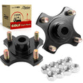 Roykaw Golf Cart Rear Wheel Hub Flange Plate for EZGO RXV 2008-Up Gas and Electric, Replaces OEM # 604112, 615604, 70968-G03