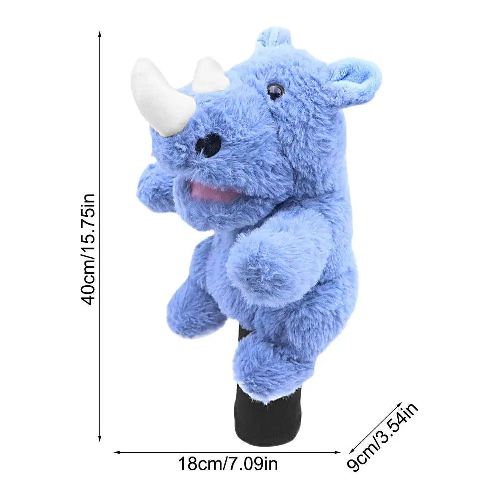 Golf Head Covers Plush Driver Cover Golf Heads Cartoon Stuffed Animal Putter Headcover Animal Golf Headcover Golf Club Protector