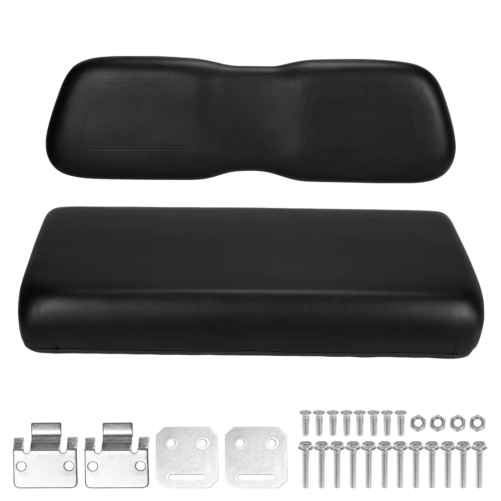 Golf Cart Front Seat Cushion 102076601 102076602 Front Seat Back and Bottom Cushion Assembly for Club Car DS 2000.5-up Models