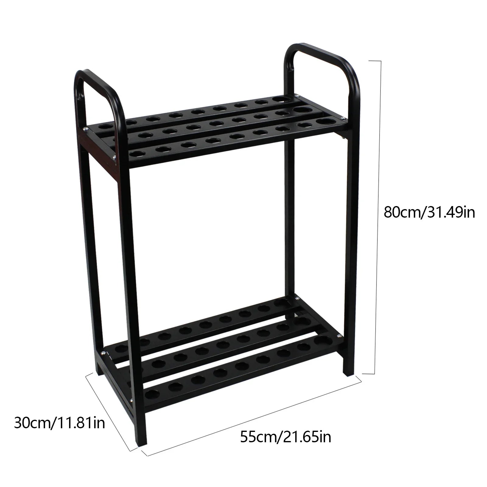 NEW Metal Golf Club Holder Organizer - 27 Club Display Rack, Durable Golf Shelf Stand for Storage and Wall Mount