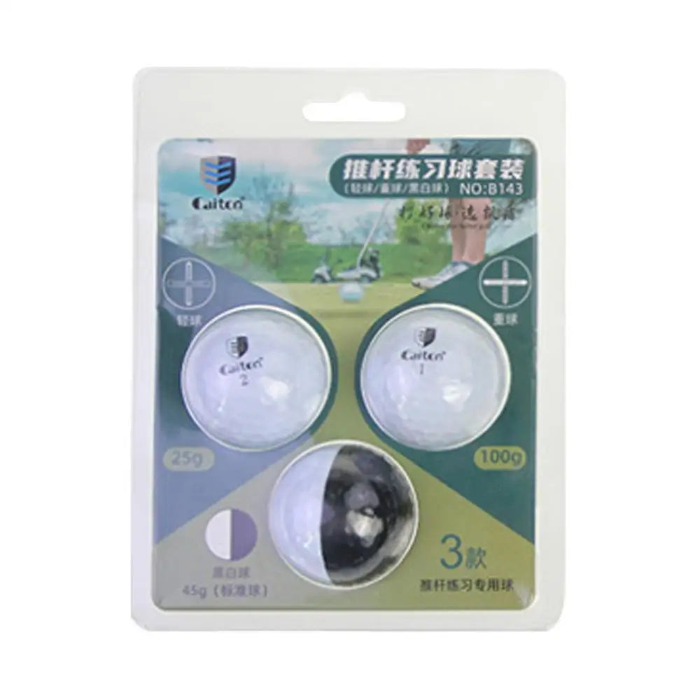 Practice Golf Balls Rubber Double Shell Design Training Golf Balls Portable Realistic Rubber Limited Flight Soft Balls Flight