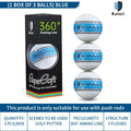 Caiton 12/3pcs 3-Layer PU Putter Golf Ball, 360° Precision Stable Shooting Line, Enhancing Putting Accuracy and Stability