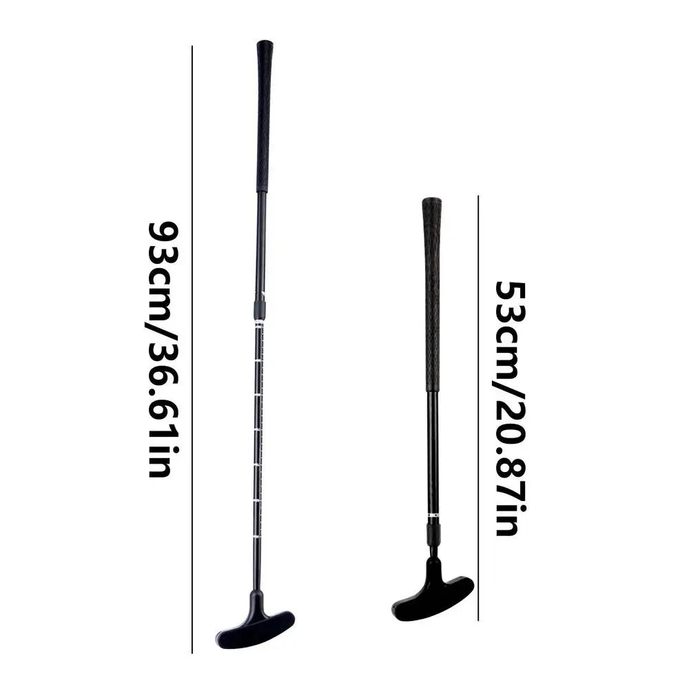 Mini Putter Golf Club Putter Multifunctional Telescopic Non Slip Golf Training Accessories For Men Women Girls Lovers