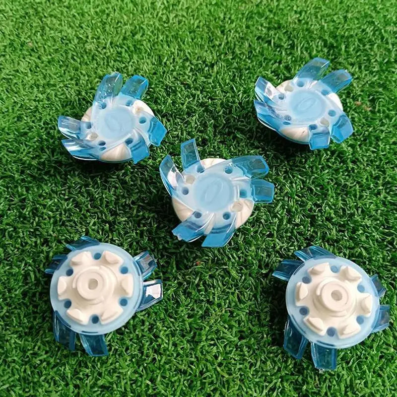 Portable Turn Quick Twist Golf Spike 12pcs Golf Shoe Spikes Convenient Golf Cleat Golf Training Aids Shoe Spikes Replacement Set