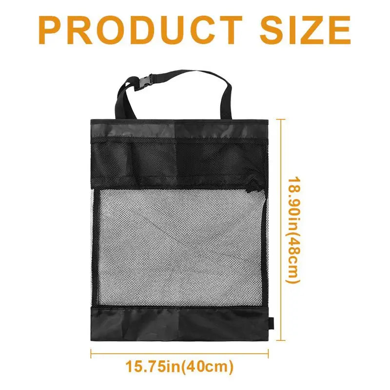 Golf Push Cart Storage Bag Mesh Lightweight Golf Storage Bags For Men Breathable Golf Bag Golf Push Cart Accessories Closure