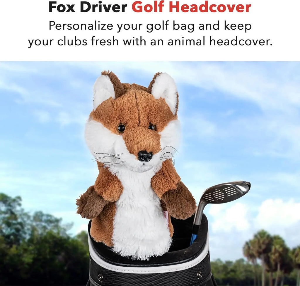 Funny Fox Driver Headcover for Golf Clubs - Premium Protection, Stylish Design for Men and Women
