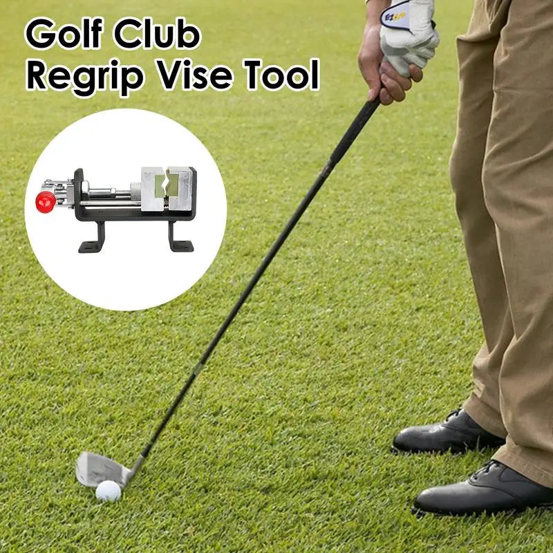 Golf Club Regripping Tools Golf Club Vice Easy To Clamp Hand Retainer Push Rod Swing Clamp Remover Saver Gripping Tool