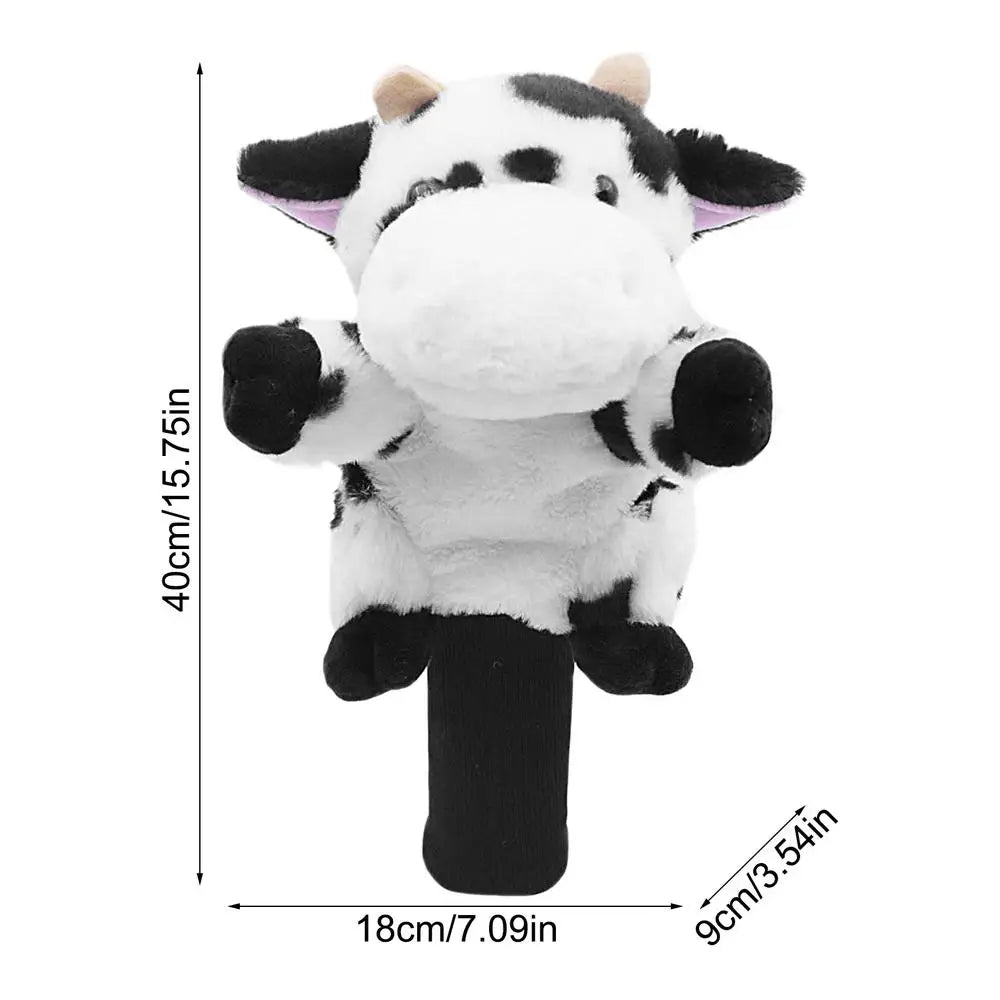 Golf Head Covers Plush Driver Cover Golf Heads Cartoon Stuffed Animal Putter Headcover Animal Golf Headcover Golf Club Protector