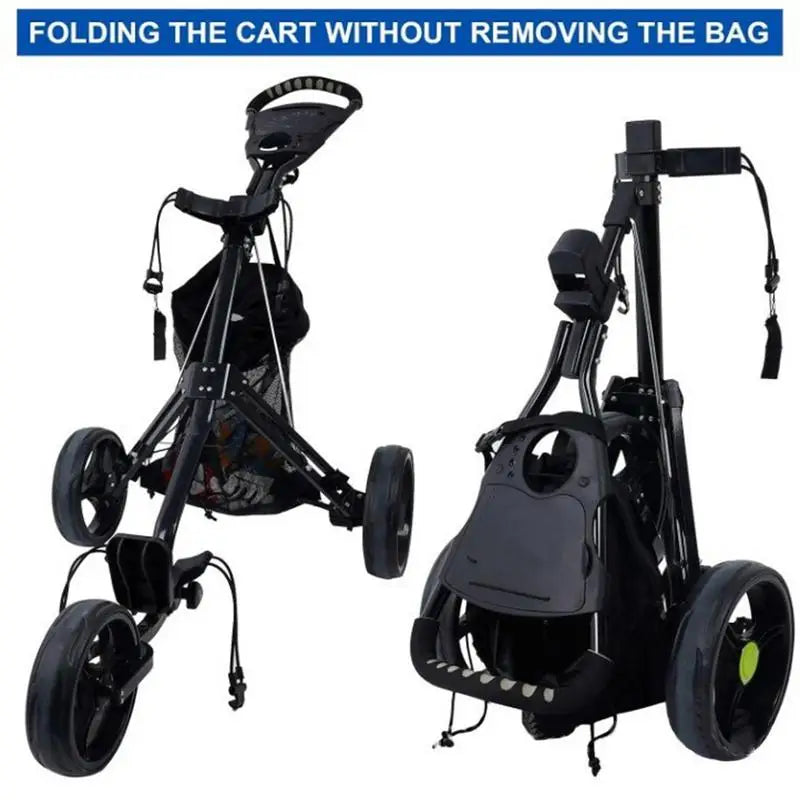 Golf Push Cart Storage Bag Mesh Lightweight Golf Storage Bags For Men Breathable Golf Bag Golf Push Cart Accessories Closure