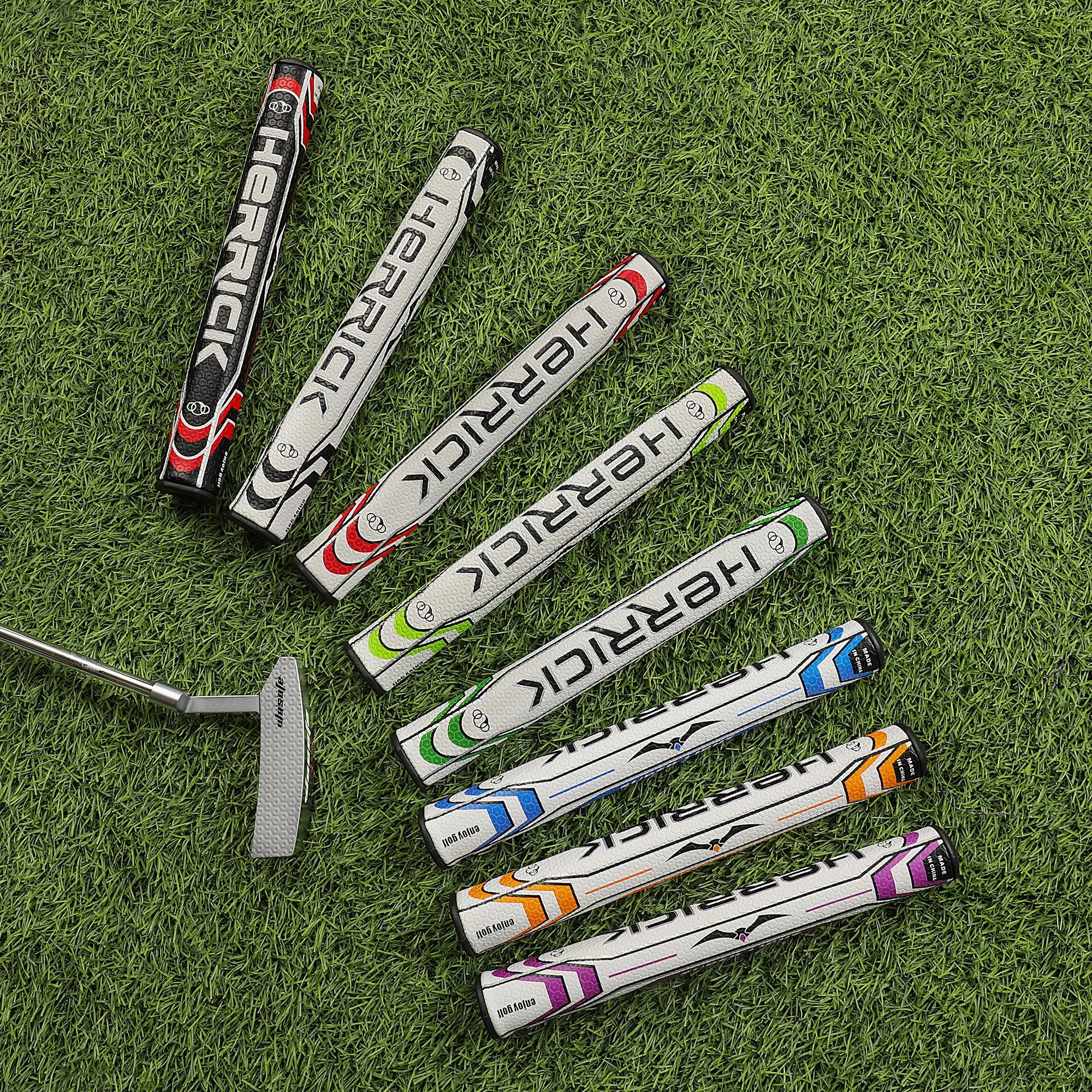 Golf Putter Grip for Mens PU Material Lightweight Portable Soft Many Color to Choose