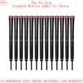 13PCs Pro Grip Golf Club Grip Golf Grip Tacky Feel Standard Midsize Jumbo