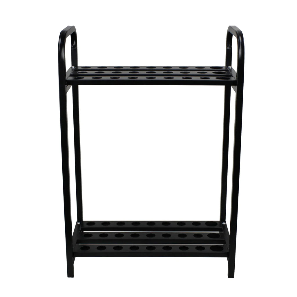 NEW Metal Golf Club Holder Organizer - 27 Club Display Rack, Durable Golf Shelf Stand for Storage and Wall Mount