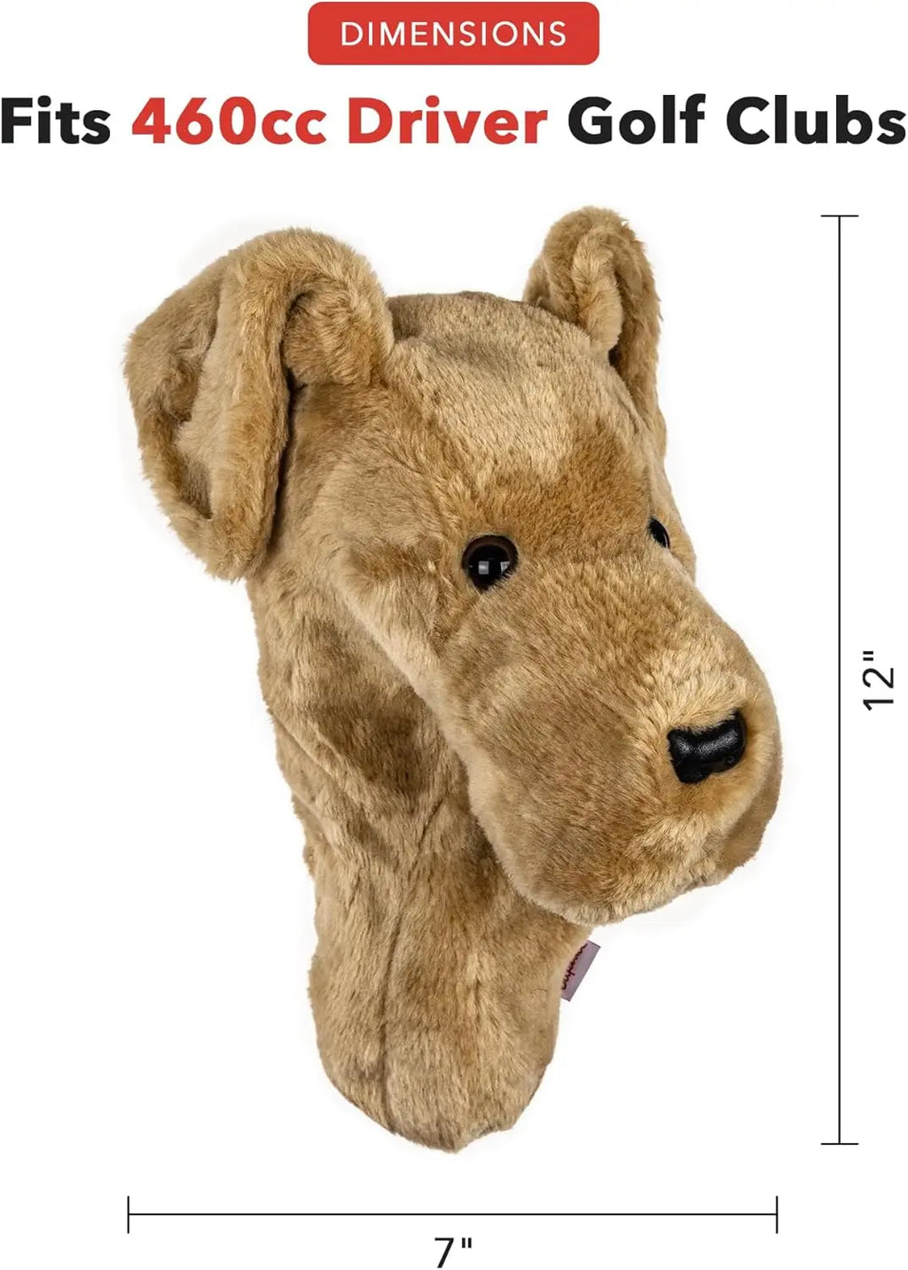 Yellow Lab Driver Headcover for Golf Clubs - Premium, Funny, and Stylish Protection for Men and Women