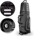 Hard Golf Travel Case with TSA Lock, Waterproof Zippers, Lightweight Design for Maximum Club Protection