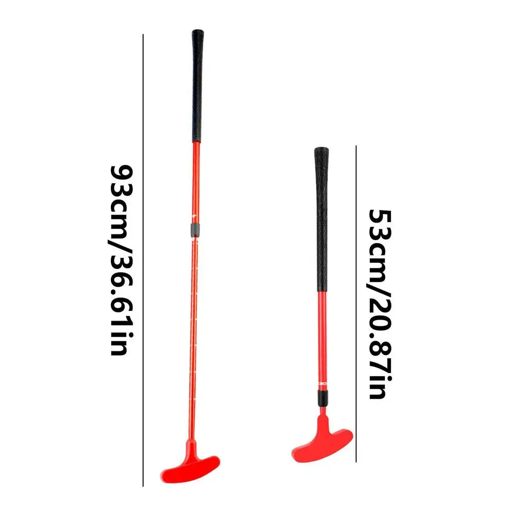 Mini Putter Golf Club Putter Multifunctional Telescopic Non Slip Golf Training Accessories For Men Women Girls Lovers
