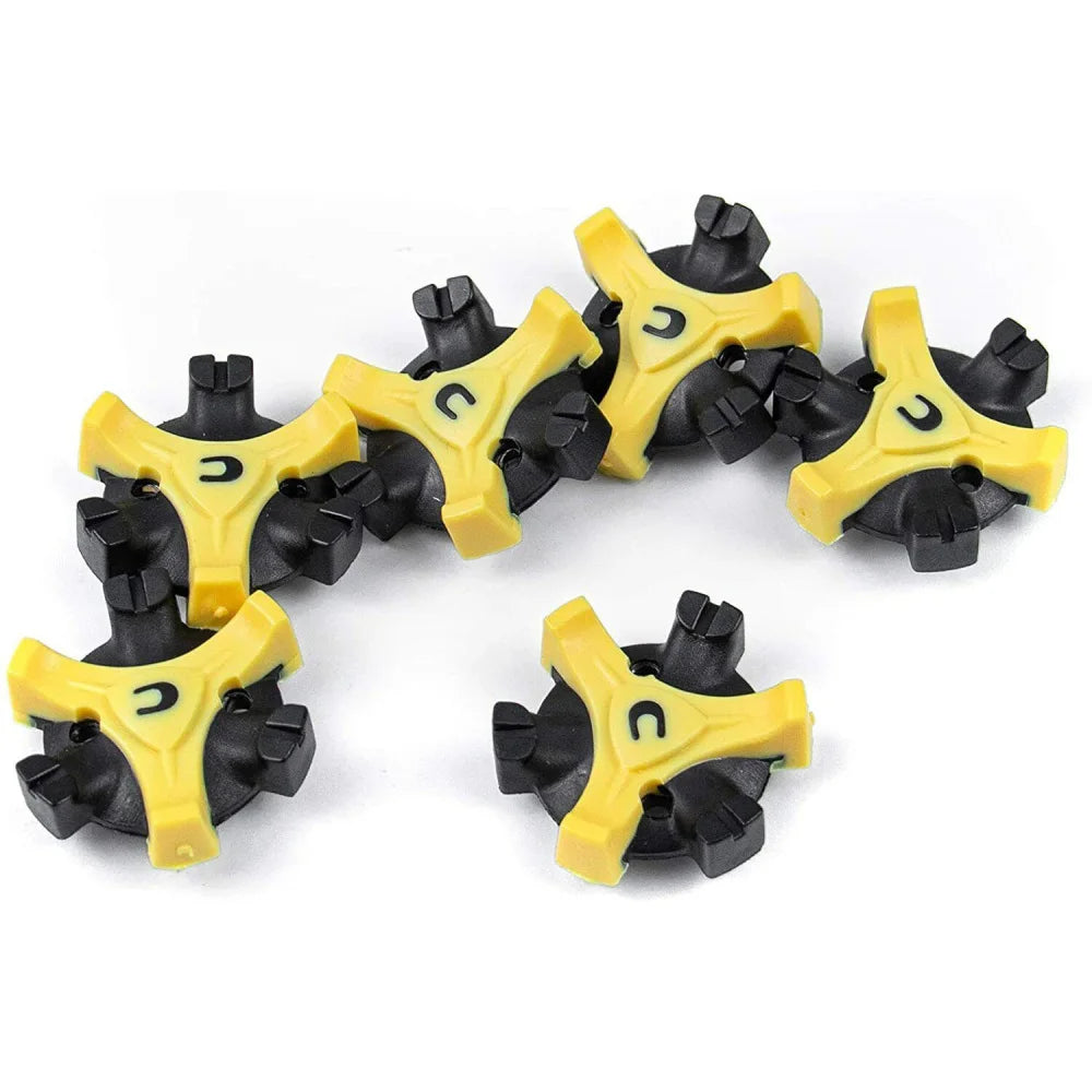 20Pcs Golf Shoe Spikes Plastic Thread Studs Replacement Twist Golf Spikes Replacement Set Wrench Tool
