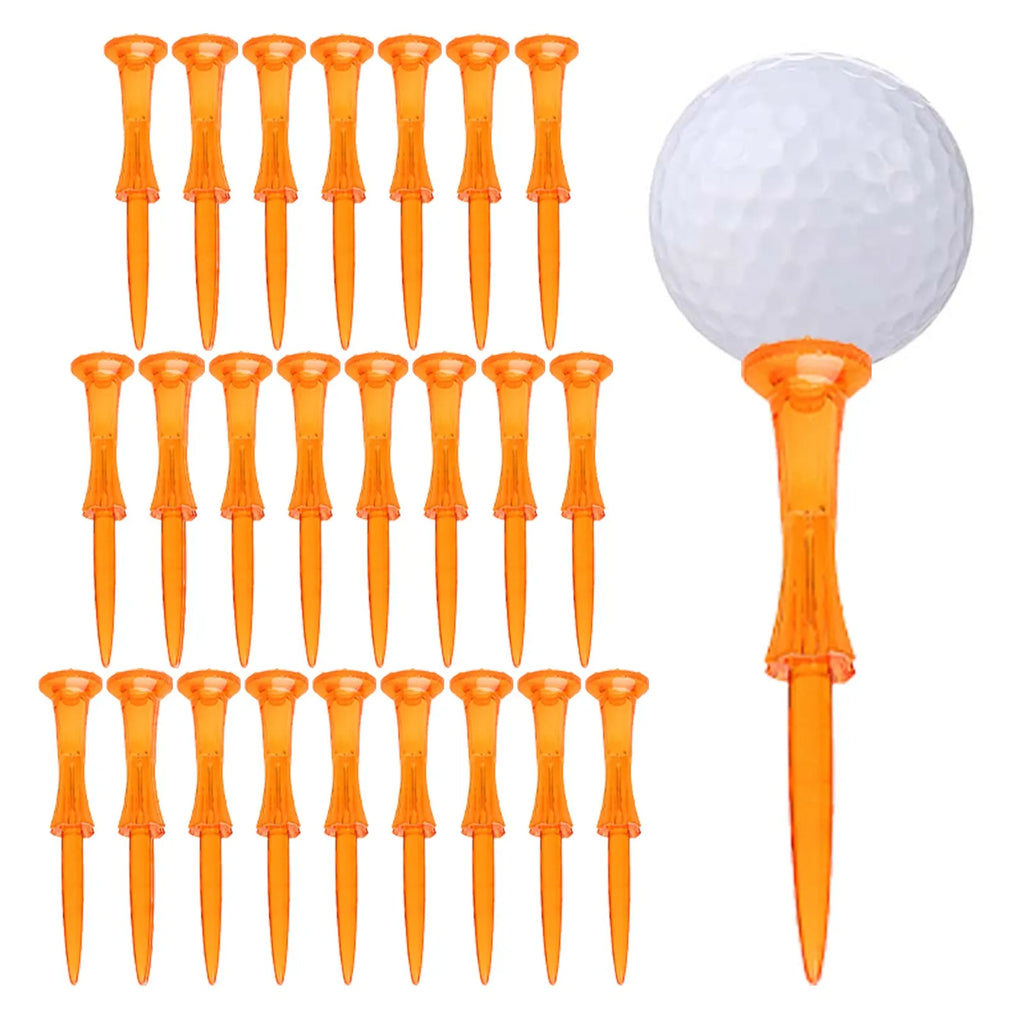 JIANGMU Rubber Staircase Golf Shirt Set of 50 pieces, 3-1/4 inch long, loose small cup, durability enhancement, reusable and dur
