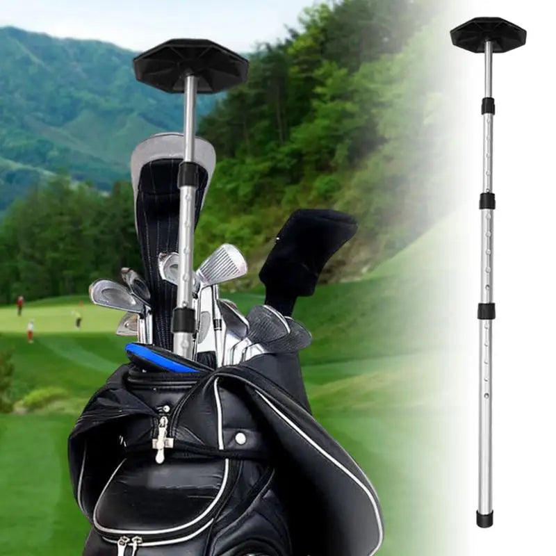 Golf Travel Bag Support Pole Telescopic Golf Bag Suppor Accessories Golf Club Bag Accessories Golf Support Stick Aluminum Alloy