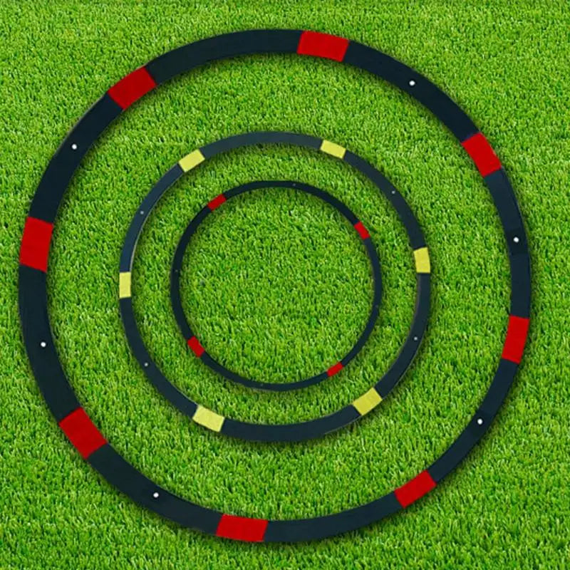 Golf Chipping Target Circles PE Golf Green Target Waterproof Green Chipping Practice Indicating Targets Golf Course Equipment