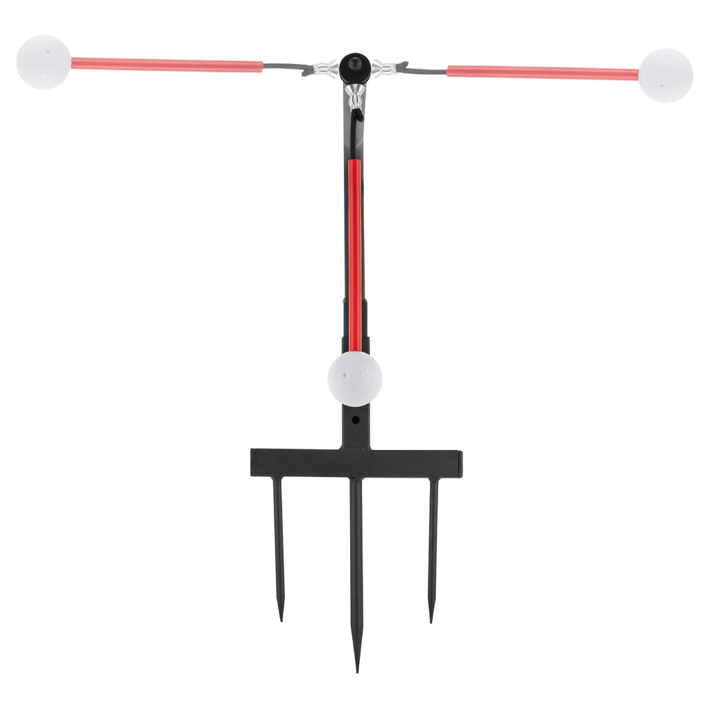 Golf Swing Trainer, Swing Practice Trainer Golf with Golf Ball & 3 Support Rods , Outdoor Hitting Training Aid for All Levels