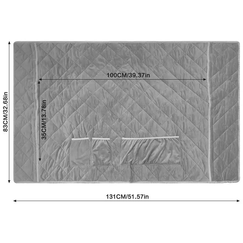 Golf Cart Seat Blanket Thickened Golf Cart Seat Protective Cover Portable Golf Cart Accessories Multifunctional Seat Cushion For