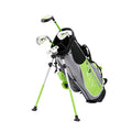 Junior Complete Golf Club Set for / Right Hand Includes Oversize Driver Irons Putter Head Cover Portable Golf Stand Bag Perfect