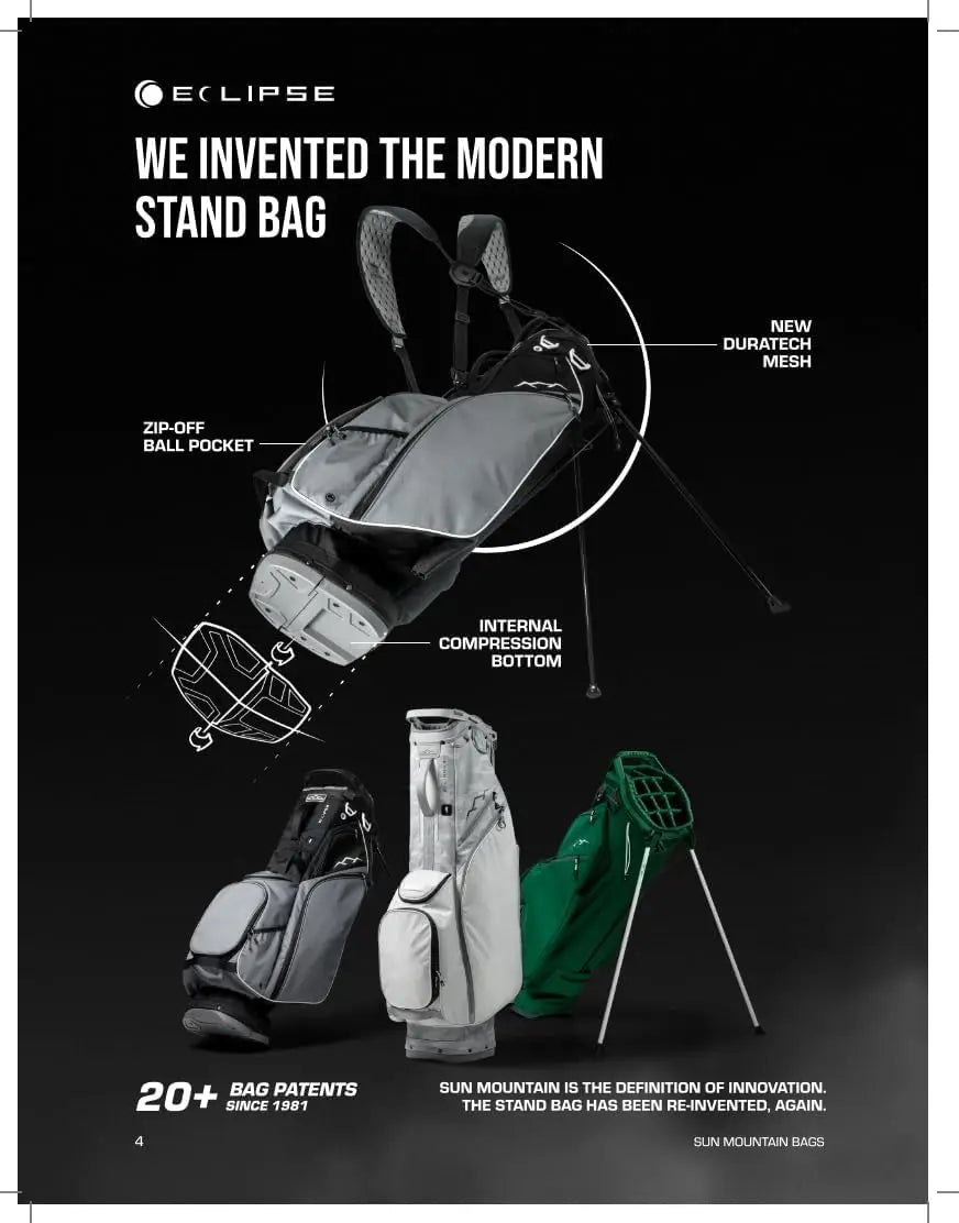 Lightweight Stand Golf Bag with 14-Way Top - 2025 Model for Men, Easy to Carry and Durable