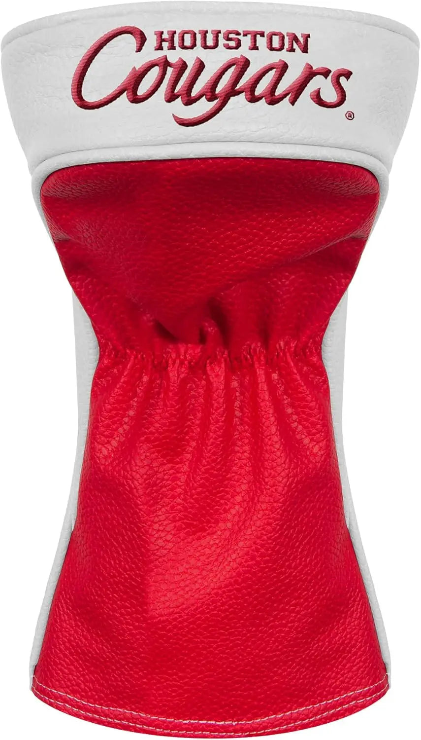 Vibrant Team Color Golf Driver Headcover, Durable Synthetic Leather with Embroidered Logos