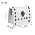 Golf rangefinder Portable Bag Golf Ball Bag Light Weight PU Material Golf Pouch Golf Rangefinder Carrying Case With Hooks Skulls