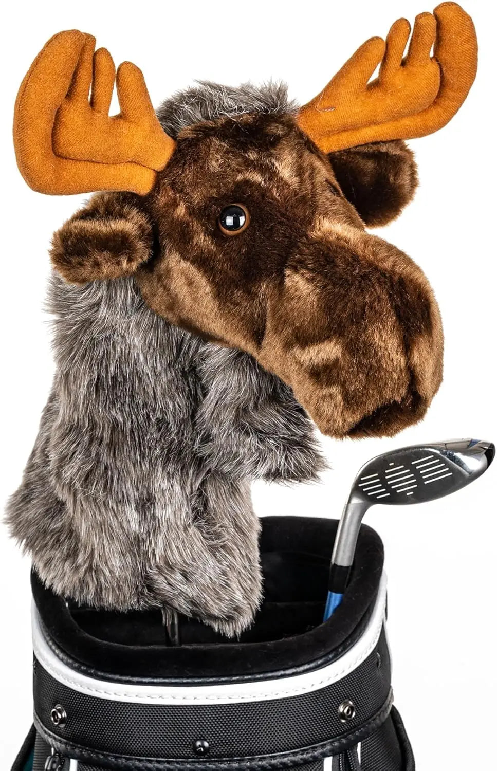 Premium Moose Driver Headcover for Golf Clubs | Funny Animal Design | Durable Protection for Men and Women