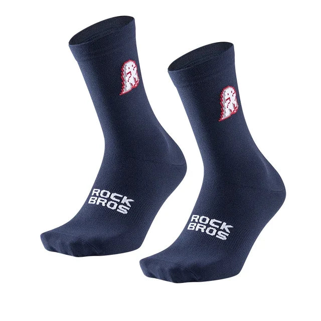 ROCKBROS Socks Men Women High Elasticity Breathable Running Cycling Socks Outdoor Climbing Hiking High Quality Sportswear Socks