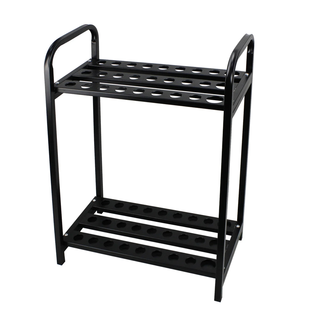 NEW Metal Golf Club Holder Organizer - 27 Club Display Rack, Durable Golf Shelf Stand for Storage and Wall Mount