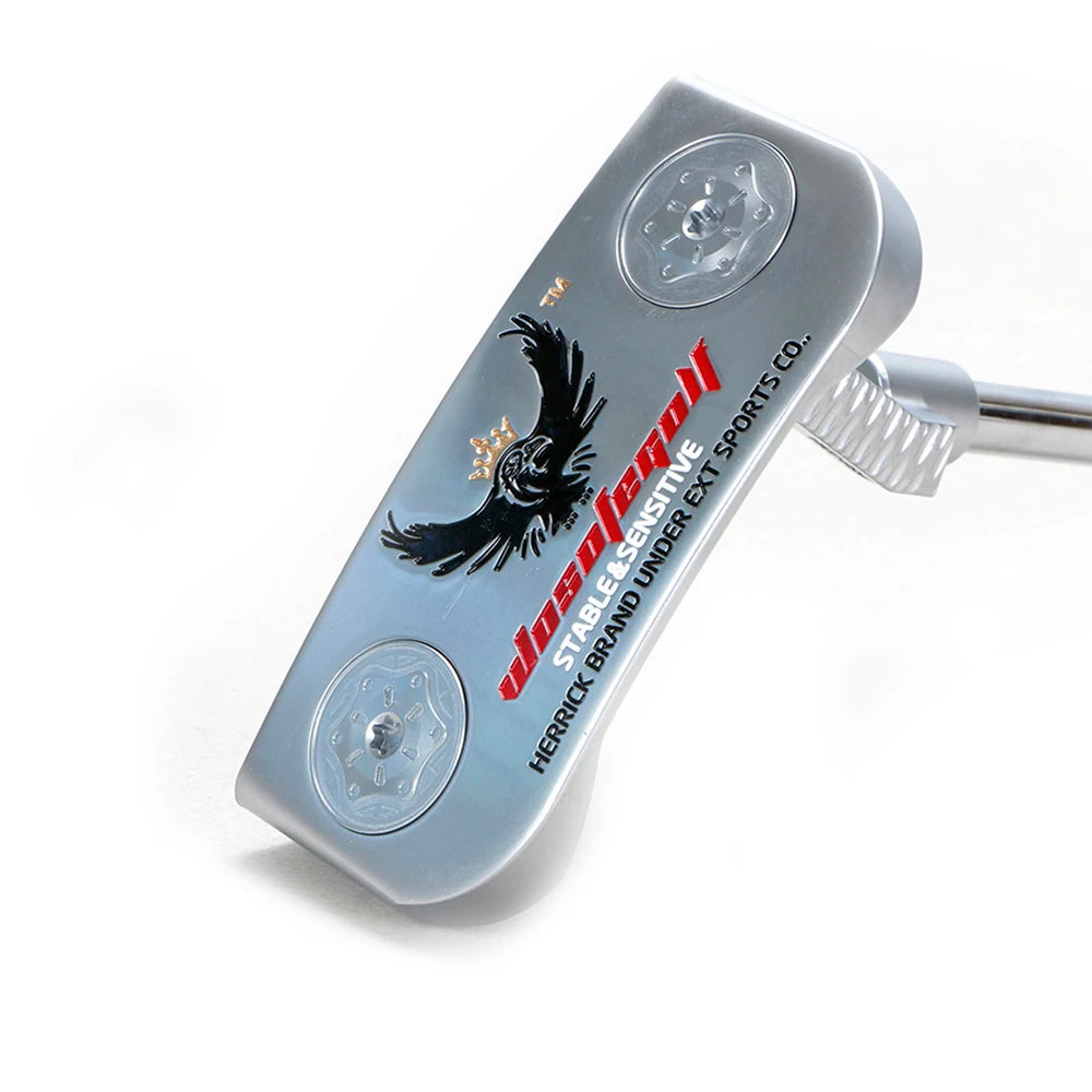 Wosofe Forged Golf Putter for Men Right Hand, CNC Milled 1020 Carbon Steel Mallet, Low Center of Gravity for Better Distance