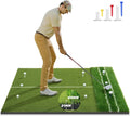 Upgraded 10MM 15MM Hitting Mat for Golf Swing Practice Alignment And Angle of Approach Aid Training Tool