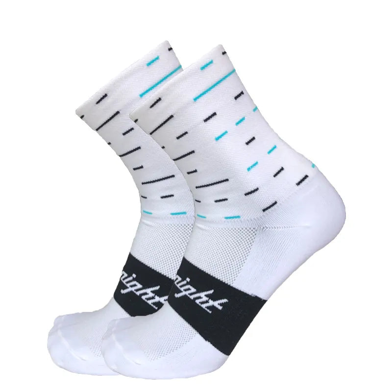 New Professional Competition Compression Cycling Socks Men Women Road Bicycle Outdoor Racing Bike Sport Running Socks