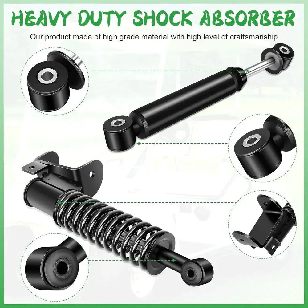 Rear Shock Absorber for 2008 Up Golf Carts, OEM 611724, 601246, 603024, Passenger and Driver Side Shock Strut Assembly