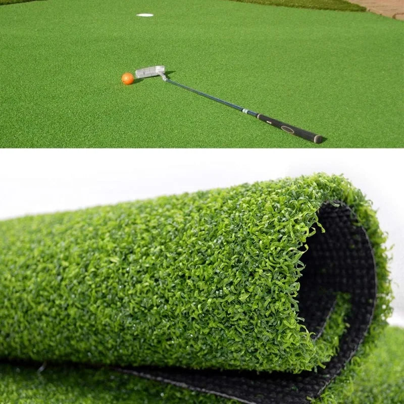 Golf Mat 1x8/1.2x8M Golf Hitting Mats for Practice Outdoor Indoor Artificial Turf Mat Garage Simulator Chipping Driving Training
