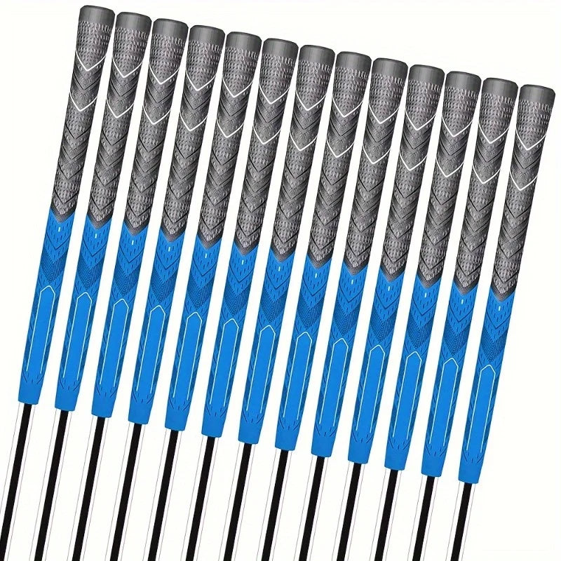 Golf Putter Grip Club Grips Non-slip Wear-resistant Midsize Standard Strong Grip Grips Rubber Cotton Yarn Iron and Wood Grips