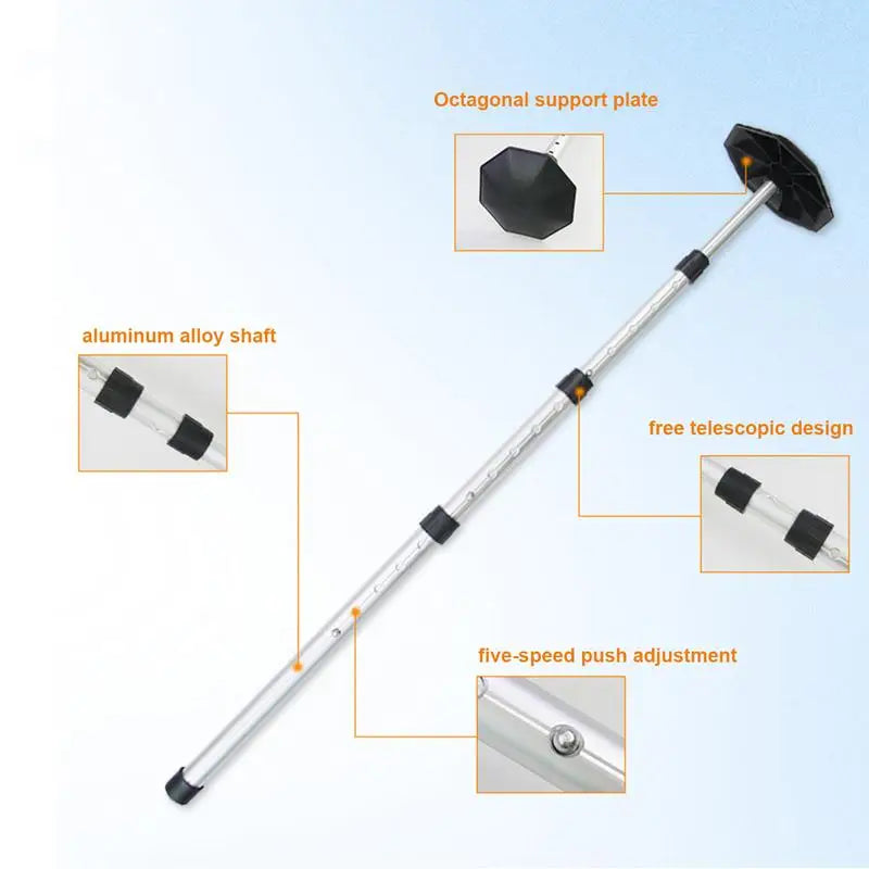 Golf Travel Bag Support Pole Telescopic Golf Bag Suppor Accessories Golf Club Bag Accessories Golf Support Stick Aluminum Alloy