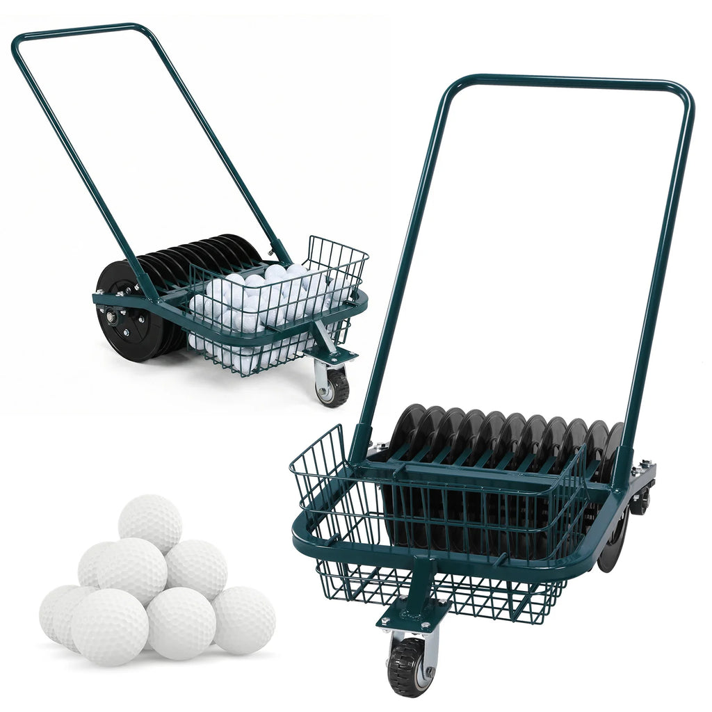 Golf Balls Collector Cart No Bending Over Collector Basket Golf Balls Picker Upper Saving Time and Effort for All Golfer