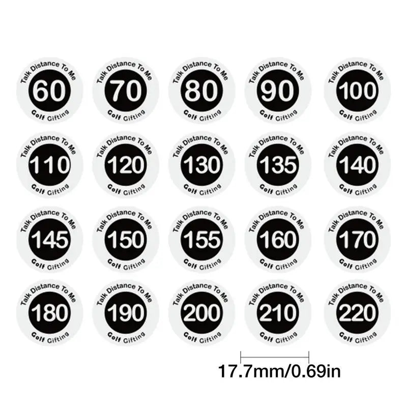 Golf Ball Marker Hat Clip 20pcs Delicate Compact Ball Marker Golf Golf Ball Marker Funny Removable Golf Markers Golf Hat Clip