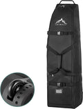 Heavy-Duty Golf Travel Bag with Wheels, 600D Polyester Oxford Wear-Resistant, Universal Size for Easy Transport