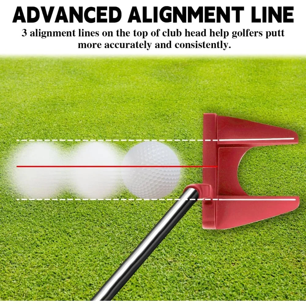 MAZEL Tour GS Men's Golf Putter,Right Handed,Golf Head Cover Included