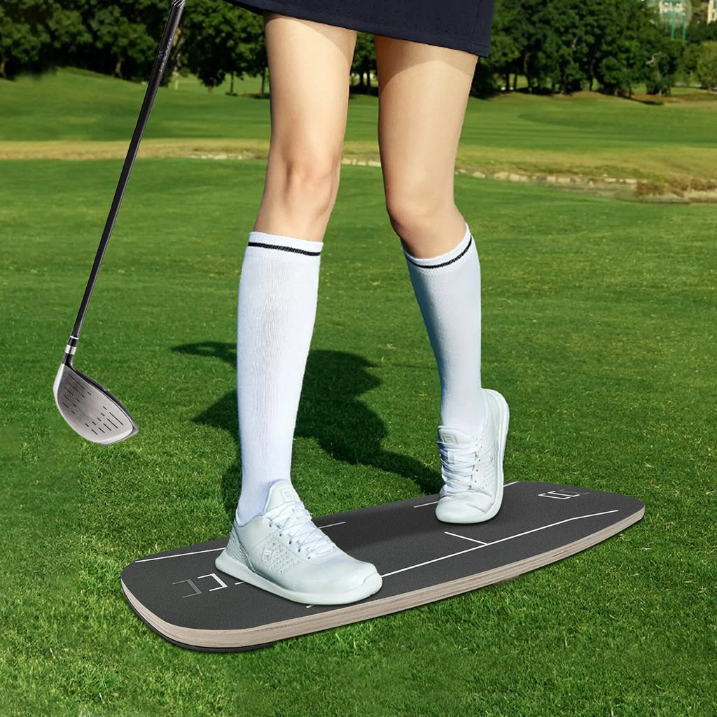 Golf Balance Trainer for Swing Tempo, Tilt Feedback & 330LB Weight Capacity