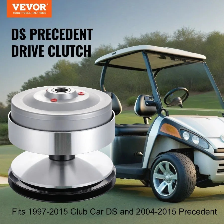 Golf Cart Drive Clutch Fits for Club Car DS 1997-2015 and Precedent 2004-2015 Primary Drive Clutch Assembly Replace 1018329-02/