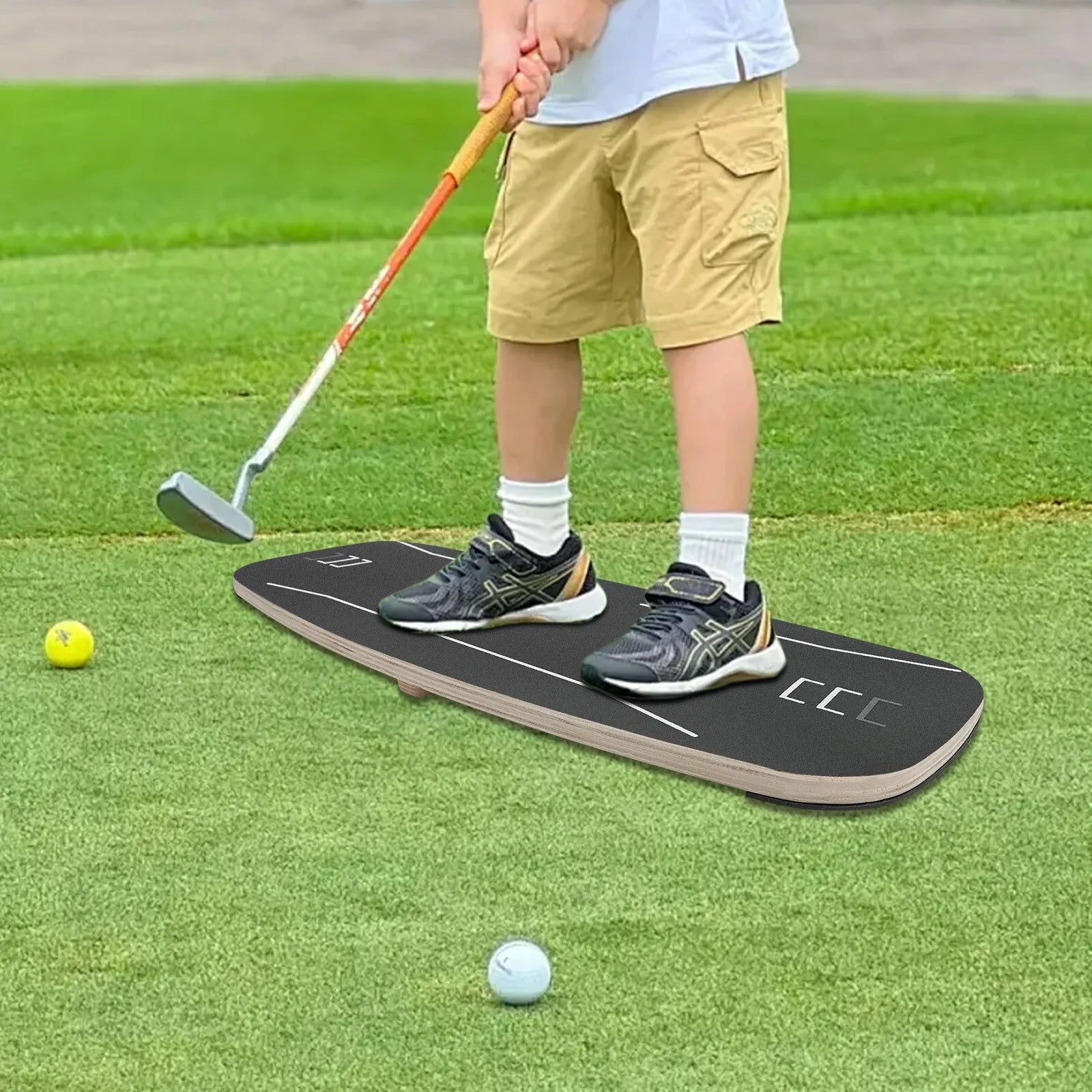 Golf Balance Trainer for Swing Tempo, Tilt Feedback & 330LB Weight Capacity