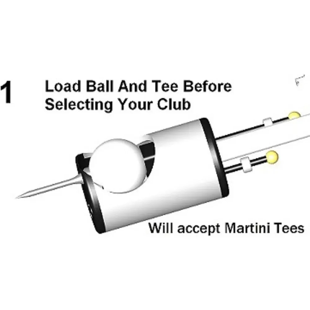 Golf Ball Teeing Device with Magnetic Height Probes and Bending Issue Solution